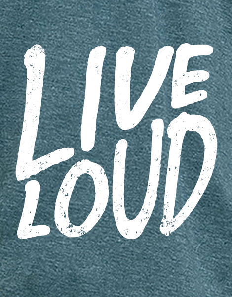 Live Loud Graffiti Tee