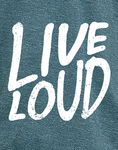 Live Loud Graffiti Tee